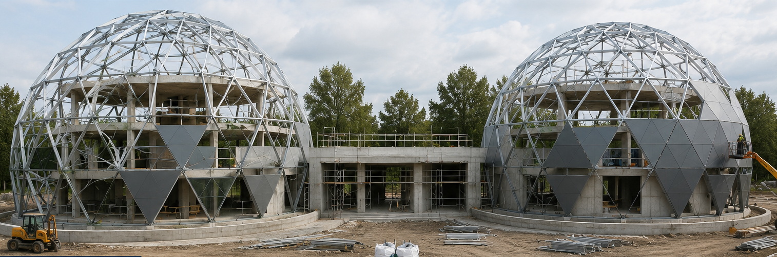GEODOMAS pamatų ir inžinerinių įvadų paruošimas